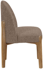 Load image into Gallery viewer, Torino - Upholstered Dining Chair With Brushed Brown Base (Set of 2)