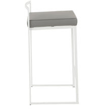 Load image into Gallery viewer, Fuji - Simple Elegance, Contemporary Stackable Counter Stool