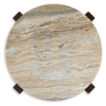 Load image into Gallery viewer, Tanidore - Round End Table - Warm Brown