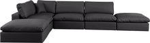 Load image into Gallery viewer, Comfy - 6 Piece Faux Leather Modular Sectional