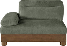 Load image into Gallery viewer, Turin - Chenille Fabric Upholstered Modular Arm Chair - Walnut Base