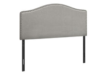 Load image into Gallery viewer, Full Size, Bed Headboard Only Upholstered, Transitional - Gray
