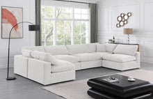 Load image into Gallery viewer, Comfy - 6 Piece Velvet Modular Armless Sectional