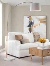 Load image into Gallery viewer, March - Contemporary Floor Lamp & Elegant Finish