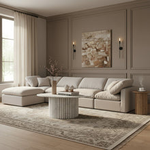 Load image into Gallery viewer, Indulge - Linen 5 Piece Modular Sectional With Chaise