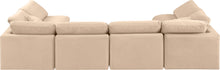 Load image into Gallery viewer, Indulge - Velvet 6 Piece Modular U-Shaped Sectional