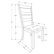 Load image into Gallery viewer, Dining Chair, Side, Upholstered For Dining Room, Transitional (Set of 2) - Beige