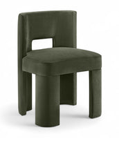 Load image into Gallery viewer, Zuno - Velvet Performance Fabric Upholstered Dining Chair (Set of 2)