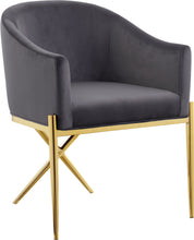 Load image into Gallery viewer, Xavier - Dining Chair with Gold Legs
