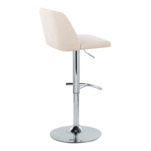 Load image into Gallery viewer, Toriano - Contemporary Adjustable Barstool With Swivel & Rounded T Footrest (Set of 2)