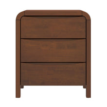 Load image into Gallery viewer, Lionel - Nightstand 3 Drawer Bed Side Table - Brown