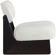 Load image into Gallery viewer, Vetra - Linen Textured Fabric Upholstered Accent Chair With Black Base