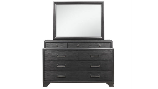 Jordyn - 5 Piece King Bedroom Set - Gray