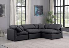 Load image into Gallery viewer, Indulge - Faux Leather 4 Piece Modular Sectional