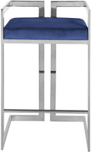 Load image into Gallery viewer, Ezra - Stool with Chrome Legs (Set of 2)