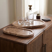 Load image into Gallery viewer, Vanta - Genuine Marble Tray (Set of 2)