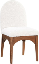 Load image into Gallery viewer, Waldorf - Boucle Dining Side Chair With Brown Legs