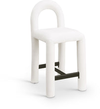 Load image into Gallery viewer, Amari - Chenille Fabric Stool