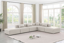 Load image into Gallery viewer, Cube - 6 Piece Modular Corner Armless Sectional