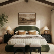 Load image into Gallery viewer, Celine - Upholstered Bed