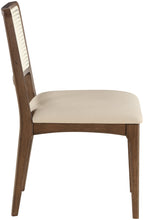 Load image into Gallery viewer, Atrium - Upholstered Seat Dining Chair With Brushed Brown Base (Set of 2)