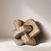Load image into Gallery viewer, Bond - Travertine Decorative Knot - Natural