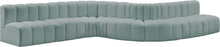 Load image into Gallery viewer, Arc - Faux Leather 8 Piece Curved Modular Sofa