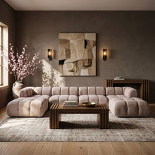 Load image into Gallery viewer, Orin - Velvet 6 Piece Modular Double Chaise Sectional