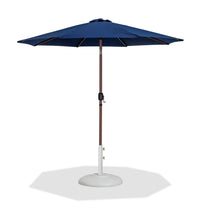 Load image into Gallery viewer, Fiji - Aluminum Patio Umbrella With Round White And Teak Base