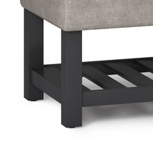 Load image into Gallery viewer, Cosmopolitan - Storage Ottoman Bench With Open Bottom
