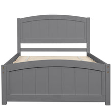 Load image into Gallery viewer, Platform Bed & Headboard, Footboard And Wood Slat Support