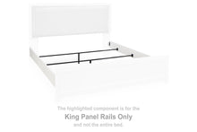 Load image into Gallery viewer, Maeling - King Panel Rails - White