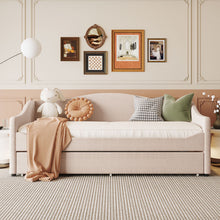 Load image into Gallery viewer, Design Upholstered Daybed With Light And Trundle
