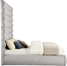 Load image into Gallery viewer, Adam - Boucle Fabric Bed With 89" Headboard