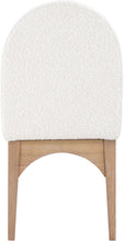 Load image into Gallery viewer, Waldorf - Boucle Dining Side Chair With Natural Legs