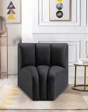 Load image into Gallery viewer, Arc - Faux Leather Curved Corner Chair