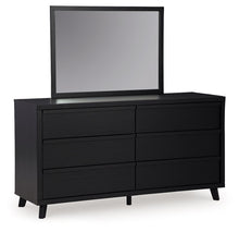 Load image into Gallery viewer, Danziar - Dresser And Mirror - Black