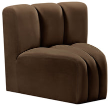 Load image into Gallery viewer, Arc - Velvet Curved Corner Chair