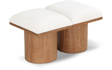 Load image into Gallery viewer, Pavilion - 2 Piece Modular Bench With Brown Base