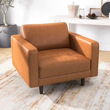 Load image into Gallery viewer, Catherine - Lounge Chair - Brown / Tan