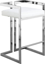 Load image into Gallery viewer, Ezra - Stool with Chrome Legs (Set of 2)