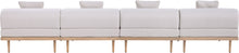 Load image into Gallery viewer, Laguna - 4 Piece 142" Upholstered Outdoor Patio Modular Armless Sofa