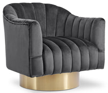 Load image into Gallery viewer, Farrah - Accent Chair with Gold Base