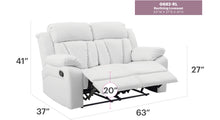 Load image into Gallery viewer, Daria - Cozy Padded Love Seat For Relaxation