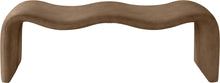 Load image into Gallery viewer, Willow - Faux Leather Bench - Brown
