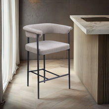Load image into Gallery viewer, Malin - Linen Counter Stool (Set of 2) - Taupe