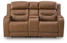 Load image into Gallery viewer, Knightington - Power Reclining Loveseat With Audio Seating