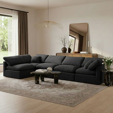 Load image into Gallery viewer, Indulge - Velvet 5 Piece Modular Sectional