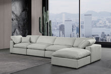 Load image into Gallery viewer, Comfy - 5 Piece Linen Modular Sectional With Chaise