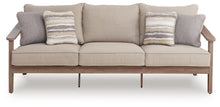 Load image into Gallery viewer, Harmony Headlands - Sofa With Cushion - Natural / Gray